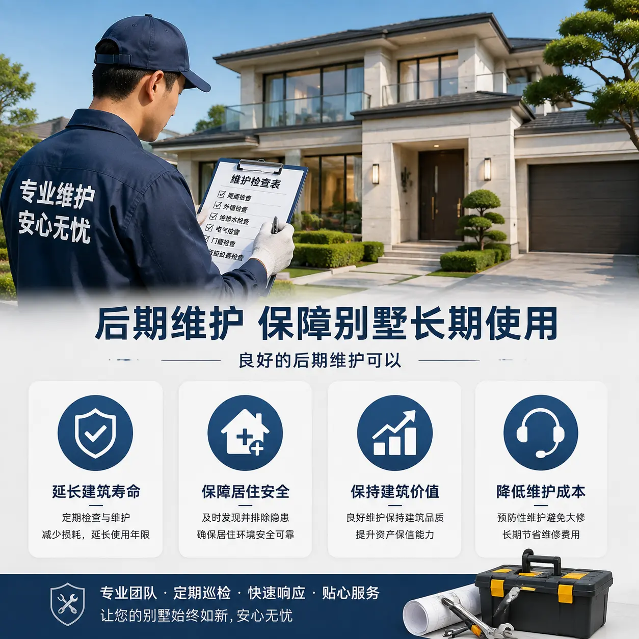 别墅建造公司推荐： 七星关 施工质量的关键要素