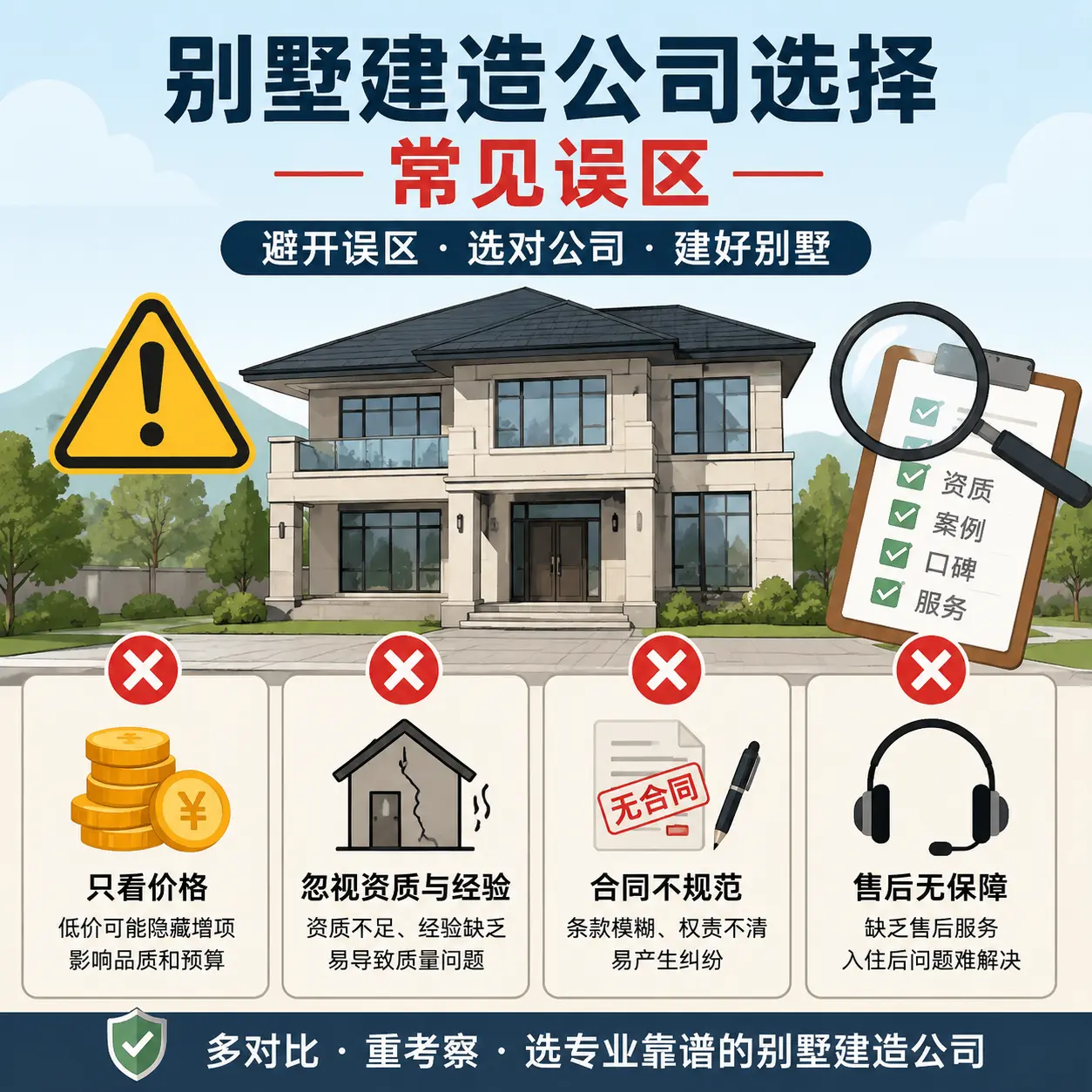 七星关 别墅建造公司推荐:了解市场行情与服务内容
