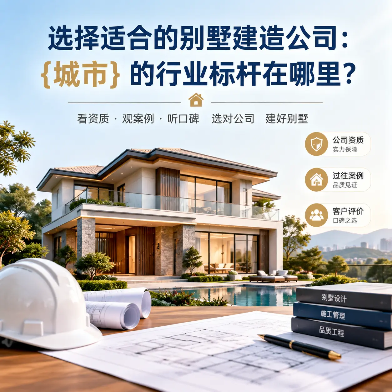 选择适合的别墅建造公司: 七星关 的行业标杆在哪里?