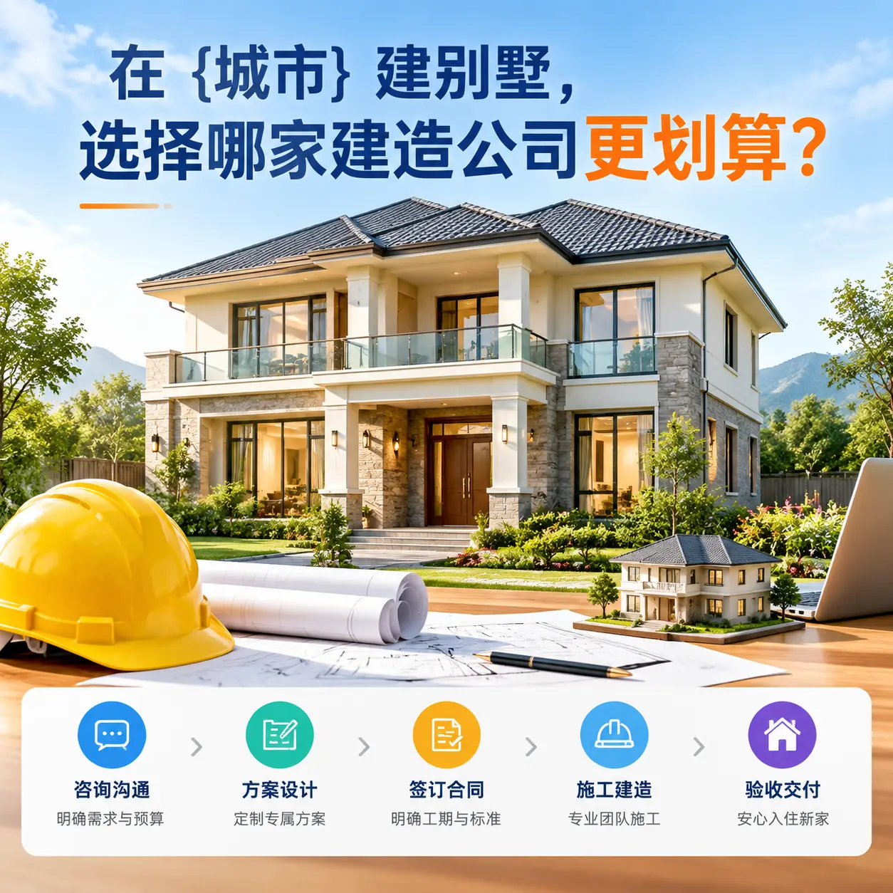在 七星关 建别墅,选择哪家建造公司更划算?
