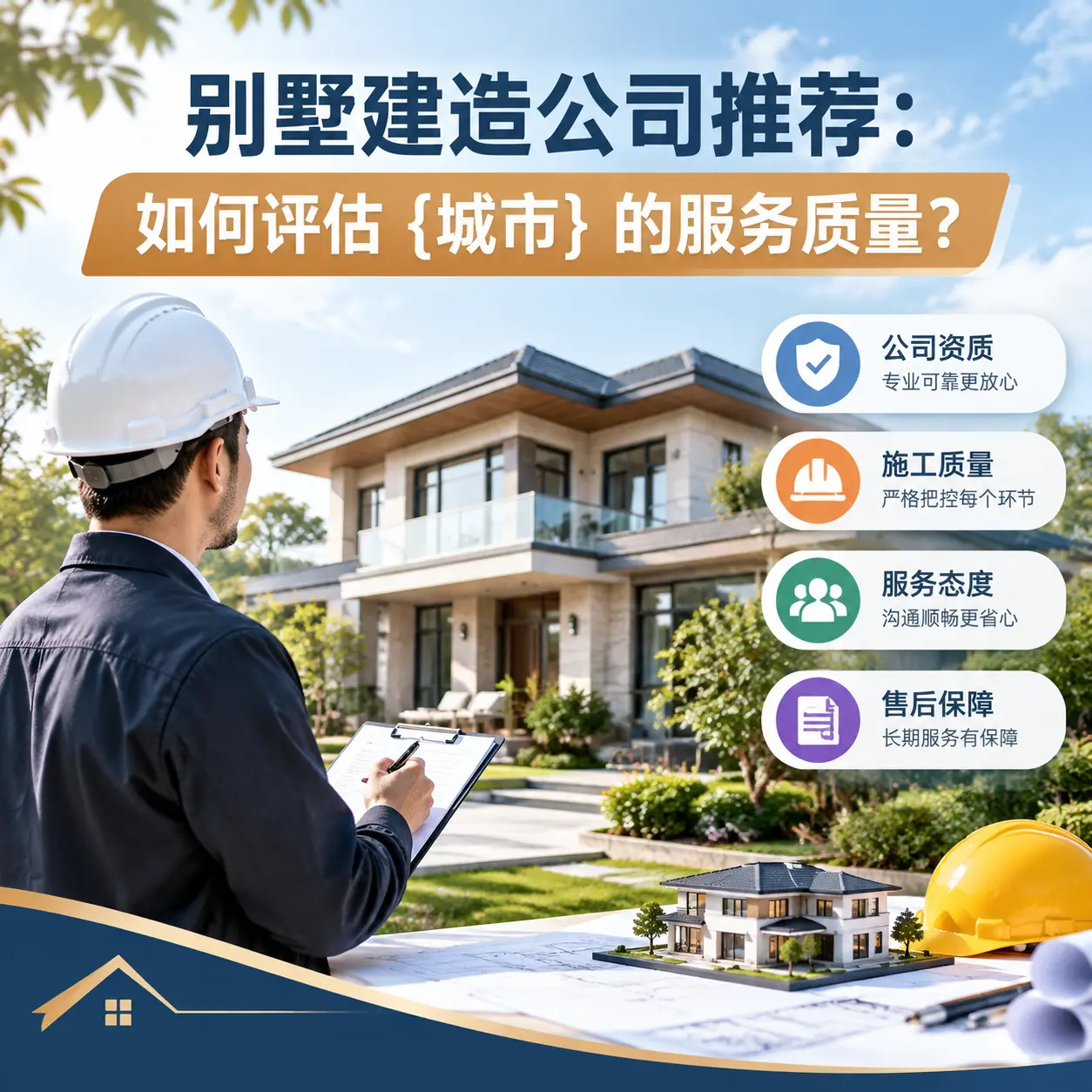 别墅建造公司推荐：如何评估 七星关 的服务质量？