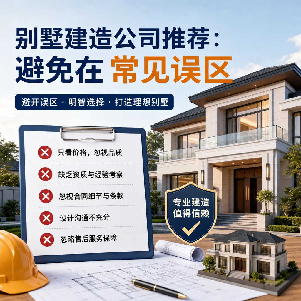 别墅建造公司推荐:避免在 七星关 的常见误区