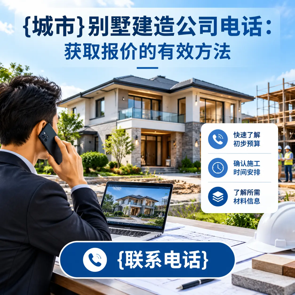 七星关别墅建造公司电话：获取报价的有效方法