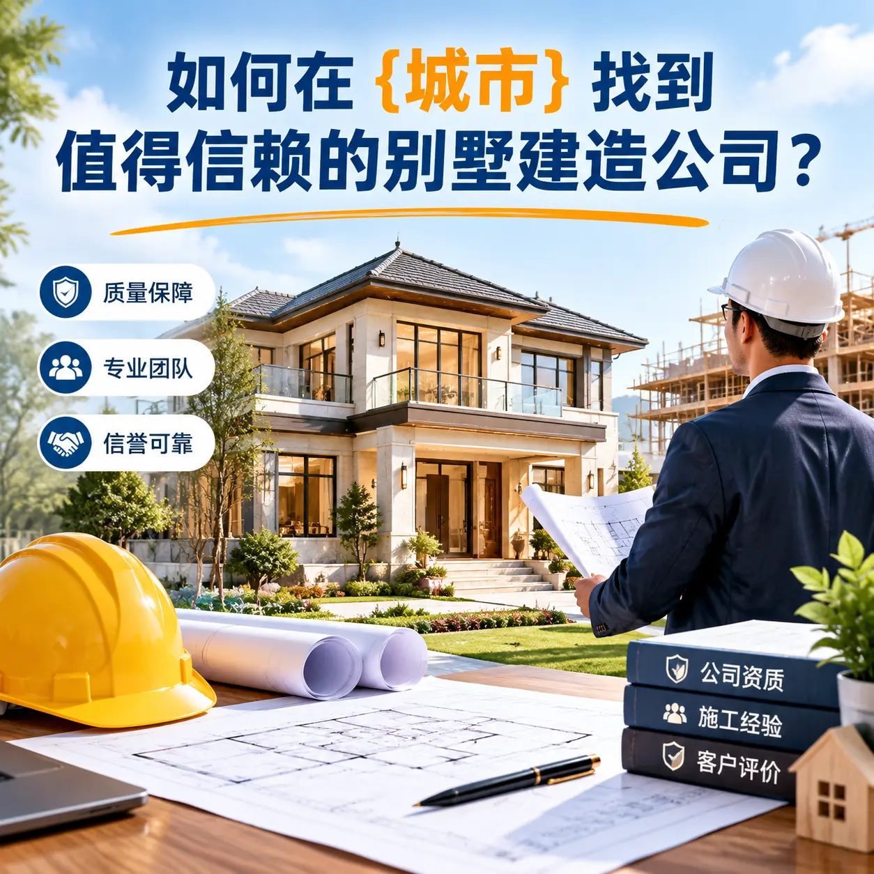 如何在 七星关 找到值得信赖的别墅建造公司?